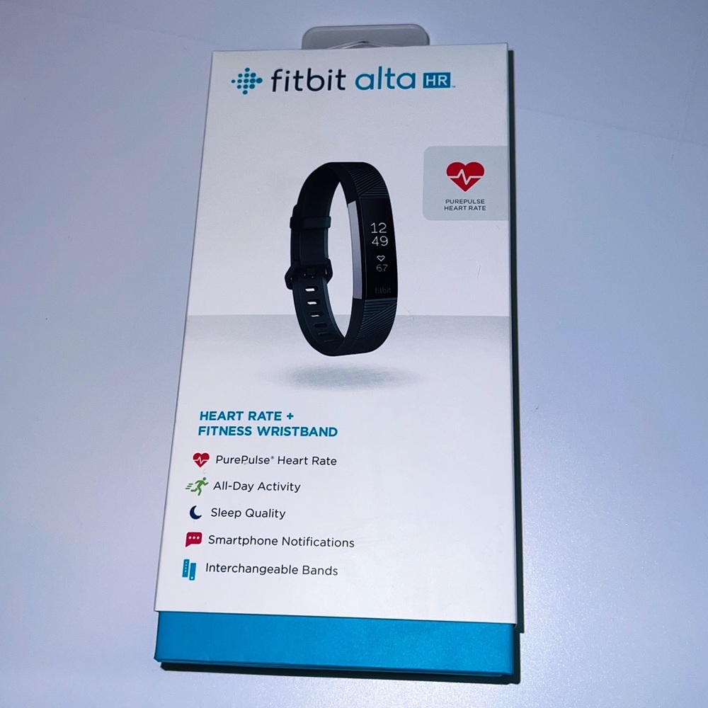 Fitbit Alta HR Charger and Bands Included